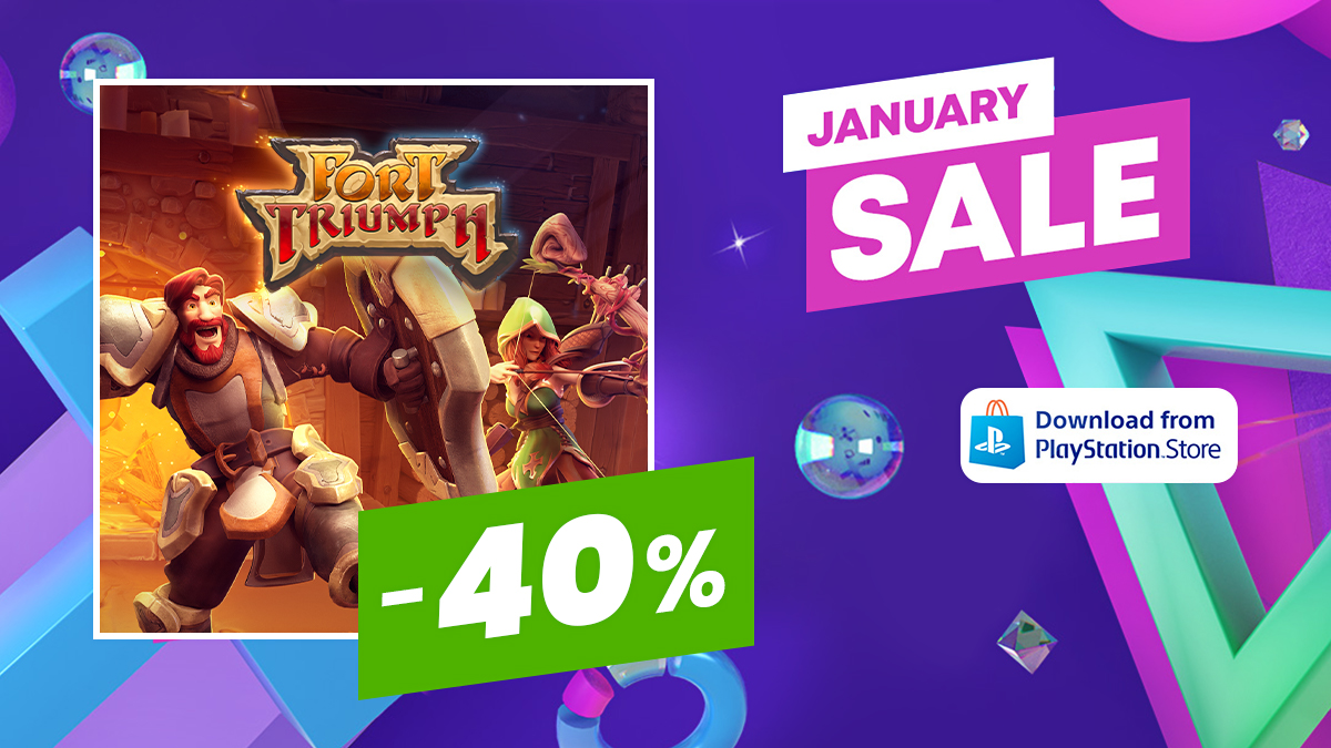 Adventurers! Fort Triumph is now 40% off on #PlayStation Spend thine coppers before January 19 and prepare for thy next #epic quest! 🧙
👉 bit.ly/FortTriumphPla…

#strategy #gaming #turnbased #sale #rpg
