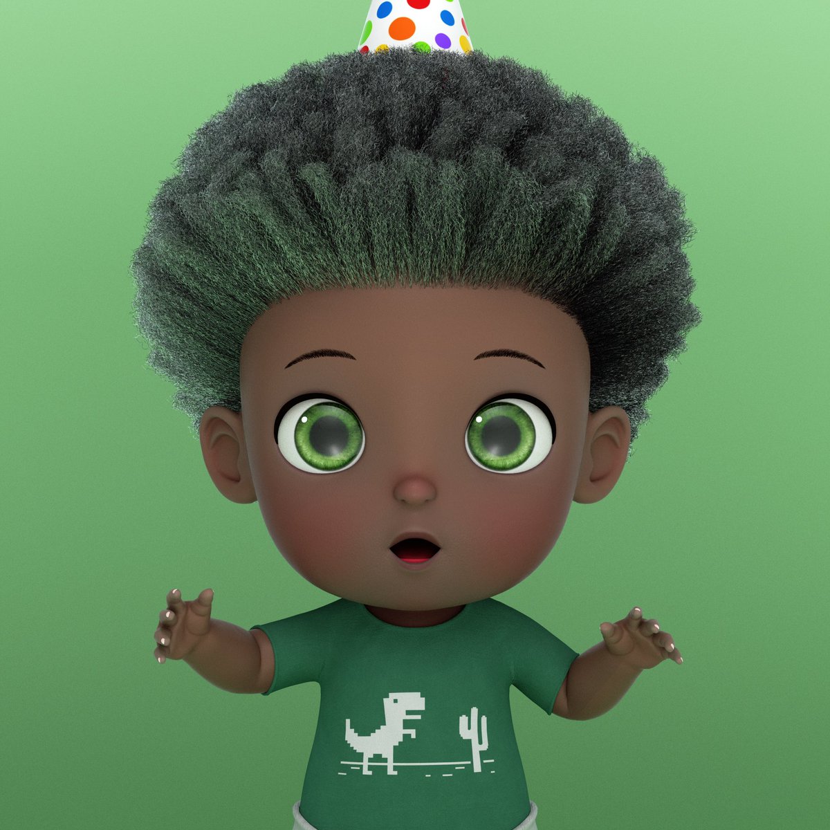 Hey 👋,
there will be 10k different Babies. 
A awesome rarity-system and over 150 different objects will make it possible! Cheers 🍼
.
#NFTCommunity #NFTartist #NFTs #NFTdrop #NFTCollection #NFTCollection #NFTcollectables