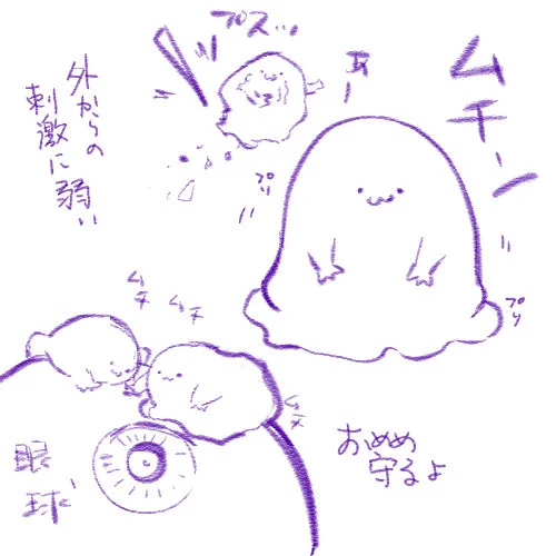 ムチンの勝手なイメージ 