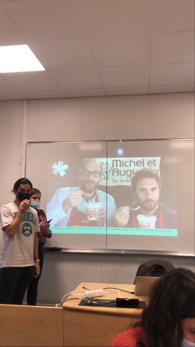 gaaleaa7's tweet photo. Presentation of this afternoon, a colorful, and dynamic brand. Michel et Augustin use lot of humour ! #iaelyon2022  #micheletaugustin @supervakero 🥮🐮 https://t.co/1b7TG2t3iL