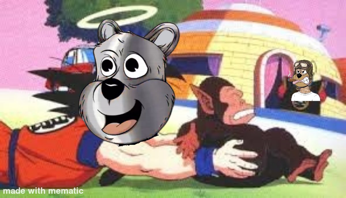 Gotcha!! <a href="/BoredApeYC/">Bored Ape Yacht Club 🍌</a> #TribeQvsBAYC #TribeQuokka #BAYC