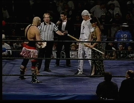 #OnThisDay in 1996, Konnan wrestled his final match in ECW taking on The Sandman for the ECW World Championship at House Party in Philadelphia Konnan would move to WCW shortly afterwards making his debut at Clash of the Champions 32 @Konnan5150