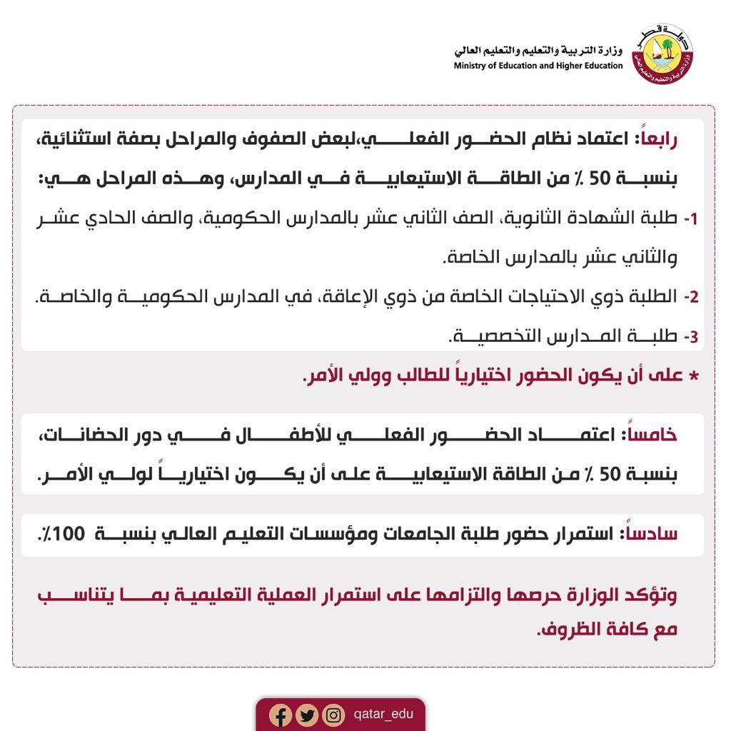 وزارة التربية والتعليم والتعليم العالي tweet media