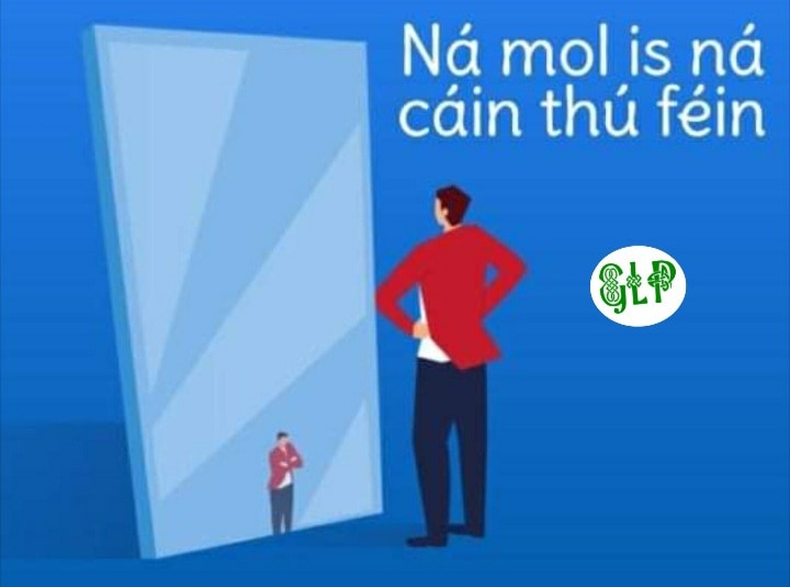 GaeilgeP's tweet photo. NĂĄ mol is nĂĄ cĂĄin thĂș fĂ©in #moladh #cĂĄineadh #seanfhocal #gaeilge #gaeilgelepĂĄd #glp https://t.co/vhb85HYtKt