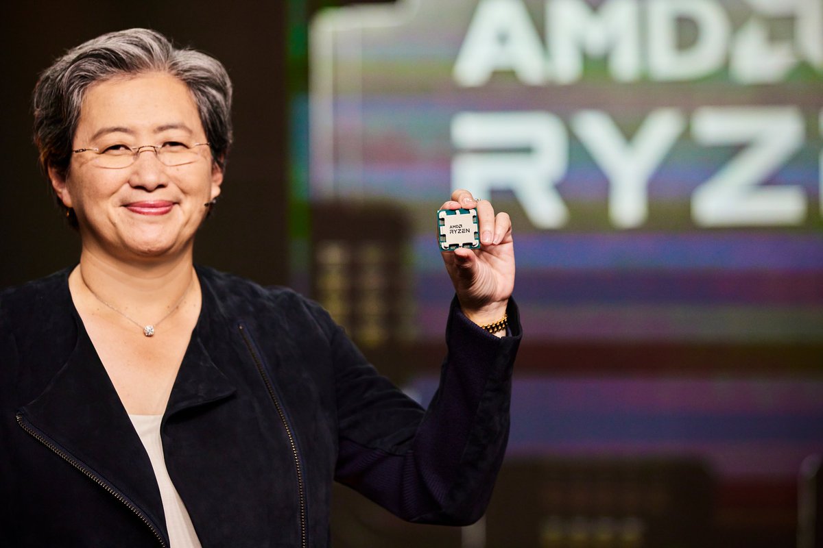 LisaSu's tweet photo. Thanks to all who joined our #AMD2022 Product Premiere.  Look forward to a lot more to come for @AMDRyzen @Radeon this year! https://t.co/aoZtgKX3pe