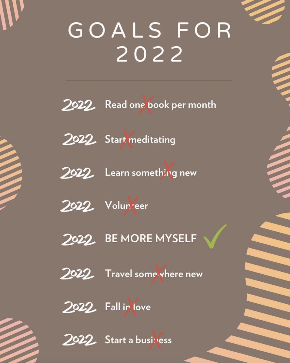 You may have already given thought to your goals for this year, but here's a friendly reminder to also strive to be more authentically you #LiveWell