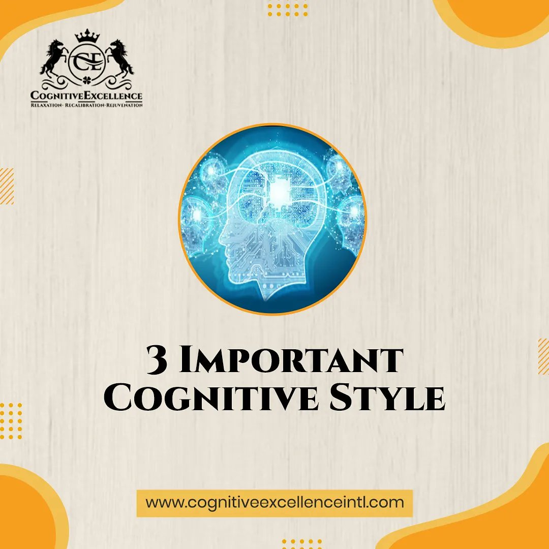 cognitiveexcel's tweet photo. Cognitive style or Thinking style is a concept used in cognitive psychology to describe the way individuals think, perceive and remember information. 

How about Excellence, stay tuned for more on this space to know the UNLEARNING &amp; RE-LEARNING #journey 
#cognitivestyle https://t.co/3H0Hrt0CeI