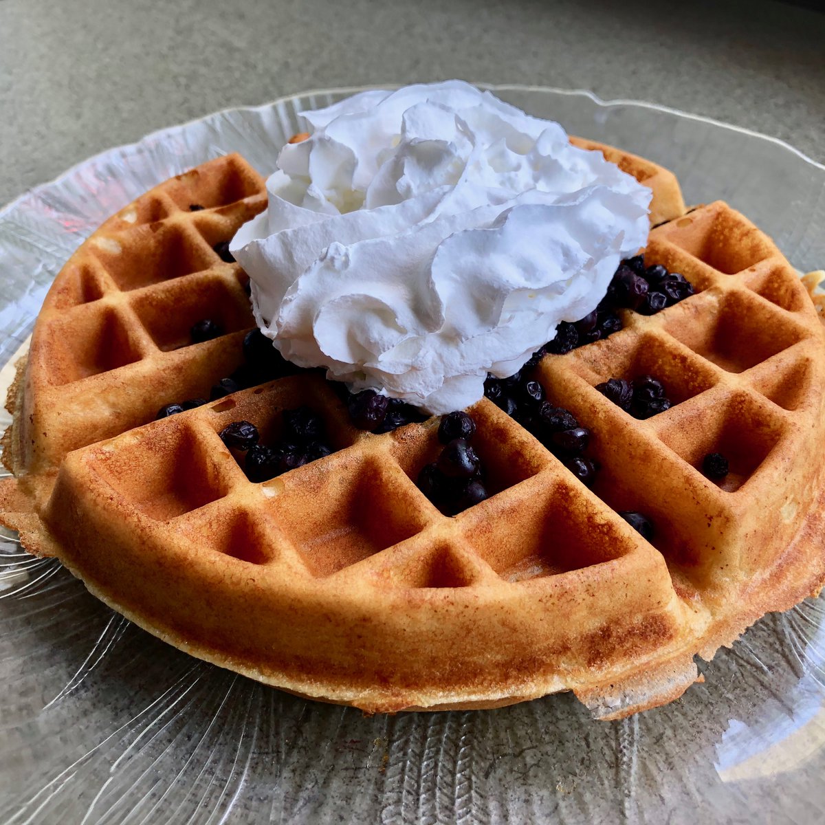 usegg's tweet photo. It's National Whipped Cream Day! Celebrate with one of our scrumptious Belgian Waffles. https://t.co/AGPPJaLyZe