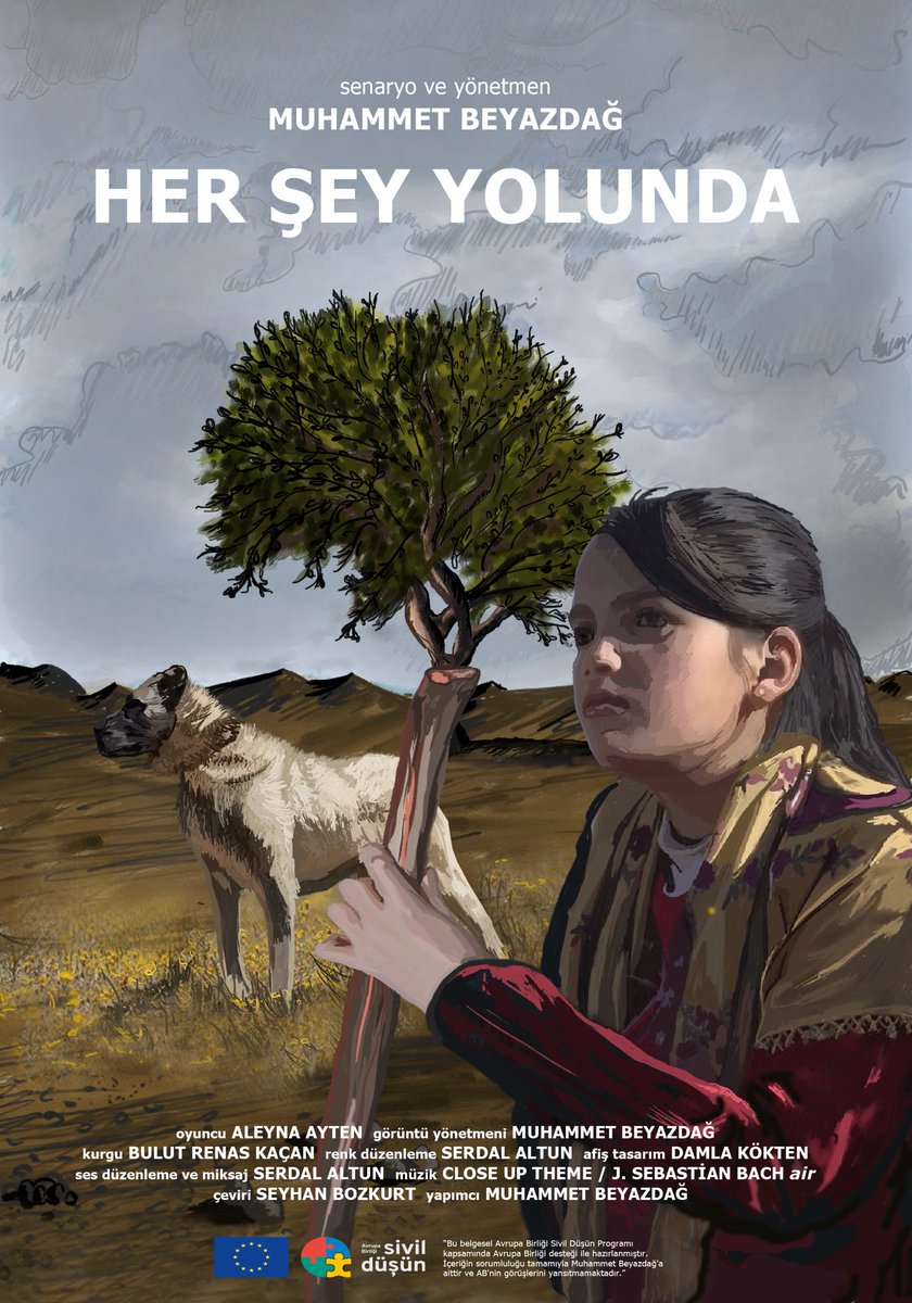 Yeni belgesel filmim Her Şey Yolunda’nın afişi