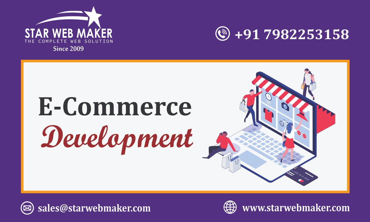 StarWebMaker2's tweet image. Being the most notable #eCommerce_Development_Company in #Noida, #Star_Web_Maker aims to provide above-satisfactory results to various business types. Whether you wish to sell groceries, reaching out to us for getting your e-commerce website will never be a regretful decision.