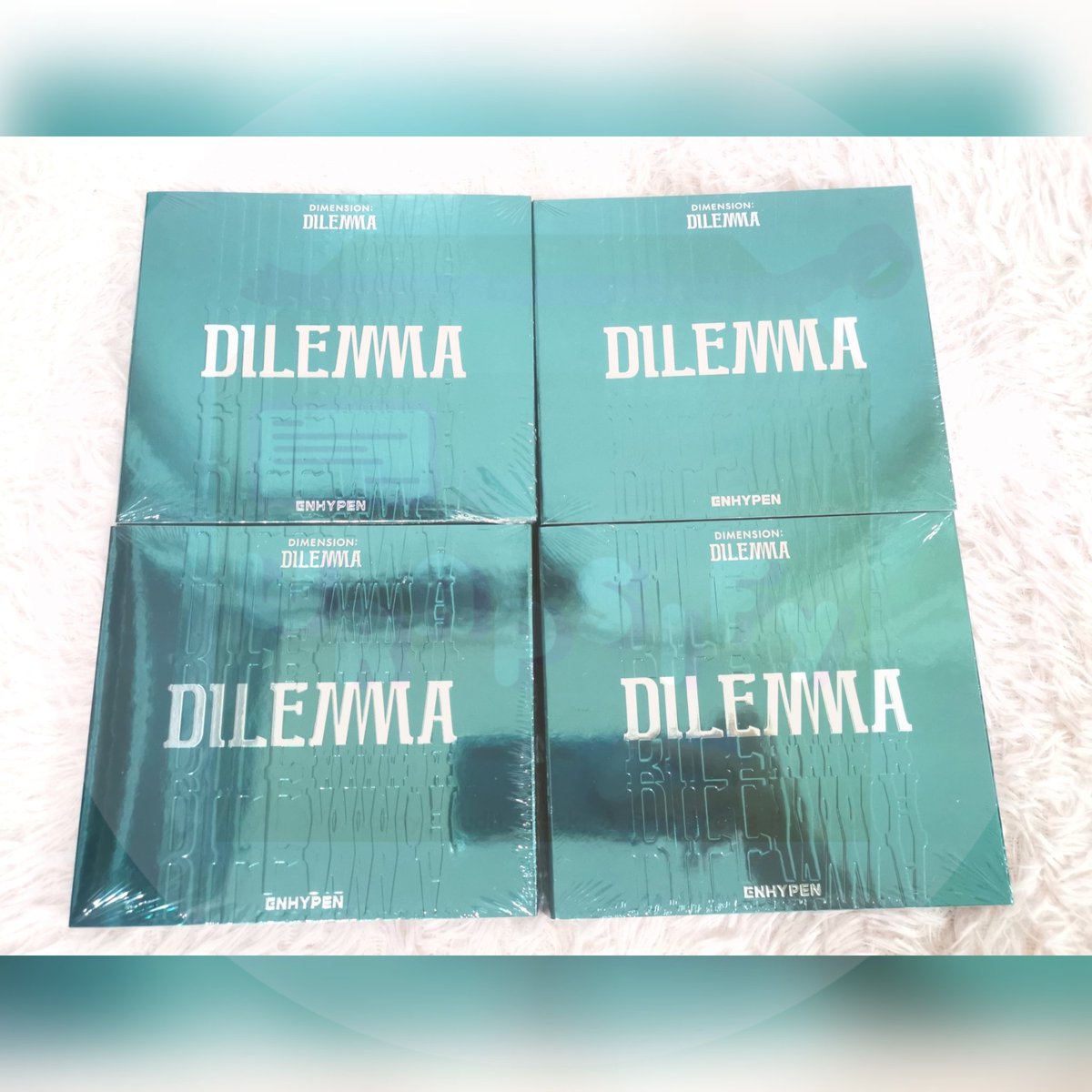 wrapsify2021's tweet image. #WrapsifyGO

Enhypen Dimension Dilemma Essential Version

💰₱600 each + LSF
📌DOP: January 30, 2022
📌DOO: Until supplies last
🚢ETA: February 2022
✅Pooling, first to pay in full basis, payment form time stamp

Form: cognitoforms.com/Wrapsify/B10P1…

Make sure to read GO rules and T&amp;amp;C~
