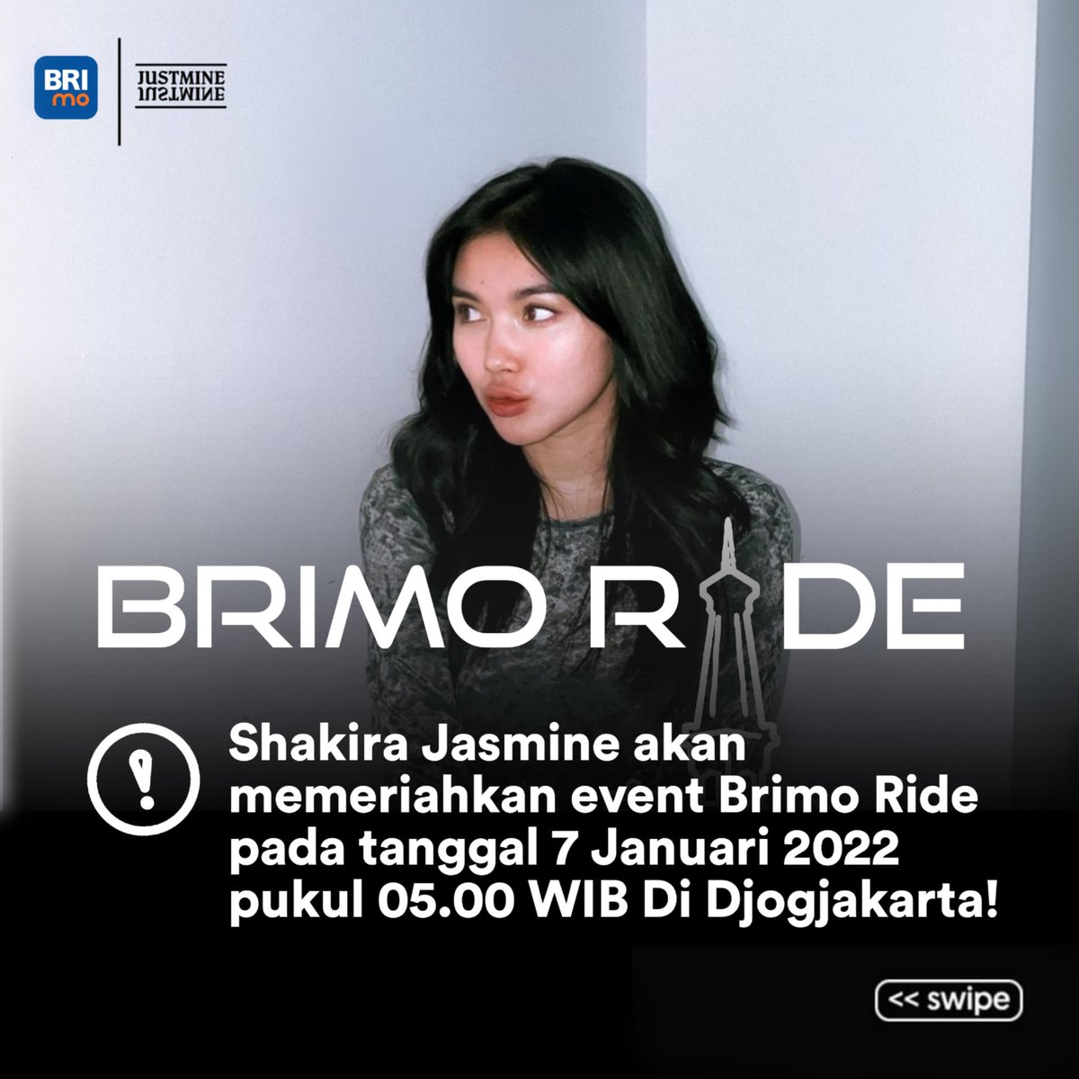 JustmineOfc's tweet photo. Halo Djogja!✨ Ada apa nih Shakira dengan Djogja? Silahkan dibaca sampai slide akhir ya!😙

Buat kamu warga Djogja dan sekitarnya yang mungkin berkenan untuk bertemu dengan Shakira Jasmine  boleh dm minjus, nanti minjus kasi info lebih detailnya yaa! 💙

#ShakiraJasmine #BRIMO https://t.co/KdCfc9j8uD