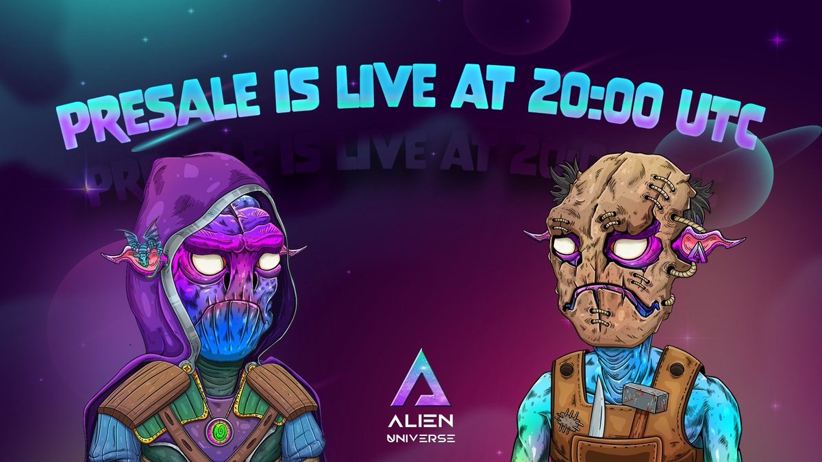 AlienUniversNFT's tweet photo. The time has come! 👽 #NFT #SolanaNFTs #NFTcollectors #NFTCommunity #NFTcollection #NFTs #Solana #AlienUniverse https://t.co/DZxRRzzzZN