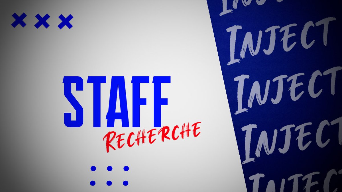 e_inject's tweet photo. Hey Twitter
The @e_inject is looking for staffs:
- 2 Partenarship manager
- 1 second manager for the PUBG New State TPP roster
We hope you have a great day βοΈ
#TopInject #PUBGNEWSTATE #PUBGMOBILE #recrutement #manager https://t.co/cNRW8NO2Sz