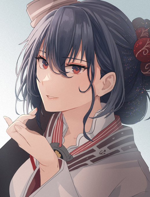 晴れ着長門と初詣デートしたい 