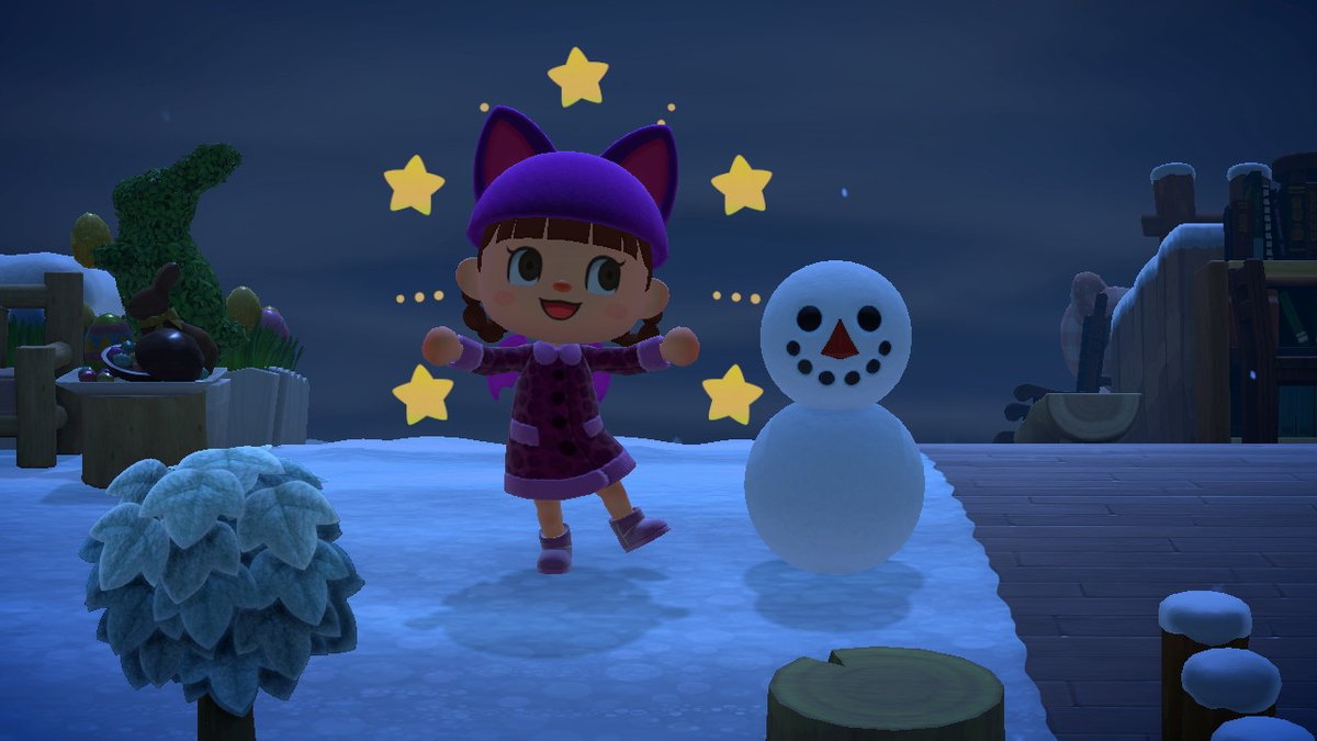 Fw3bR's tweet photo. チビッ子雪だるまできた🥰
可愛い🥰

#あつ森 #あつまれどうぶつの森
#あつ森写真部 #雪だるま作ろう https://t.co/j1oWHWdGoq