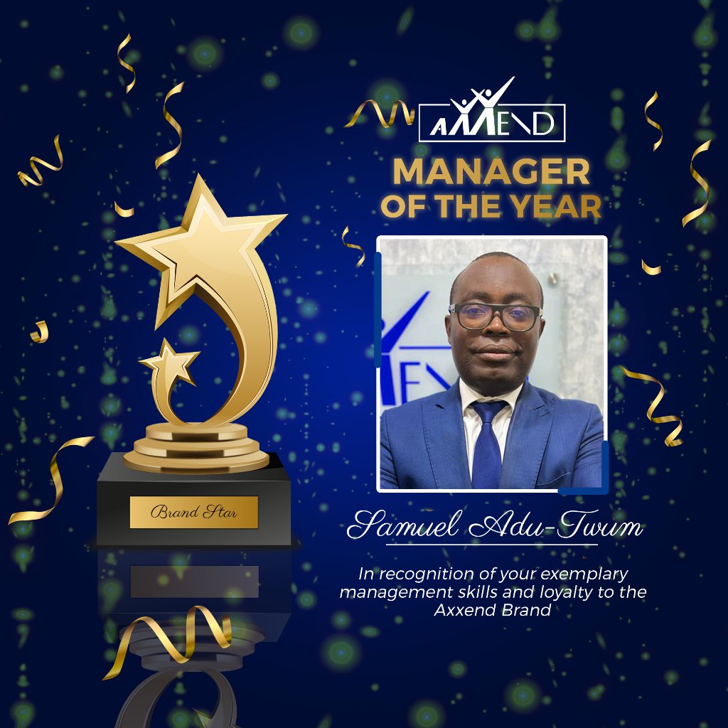 axxend_corp's tweet image. Your award is the result of your hard work and efforts and fearless spirit. You earned your title and it always reminds you of your dedication. Give your best always. Axxend congratulates you for your achievements.

#axxend #award #technology #digital #digitaltransformation