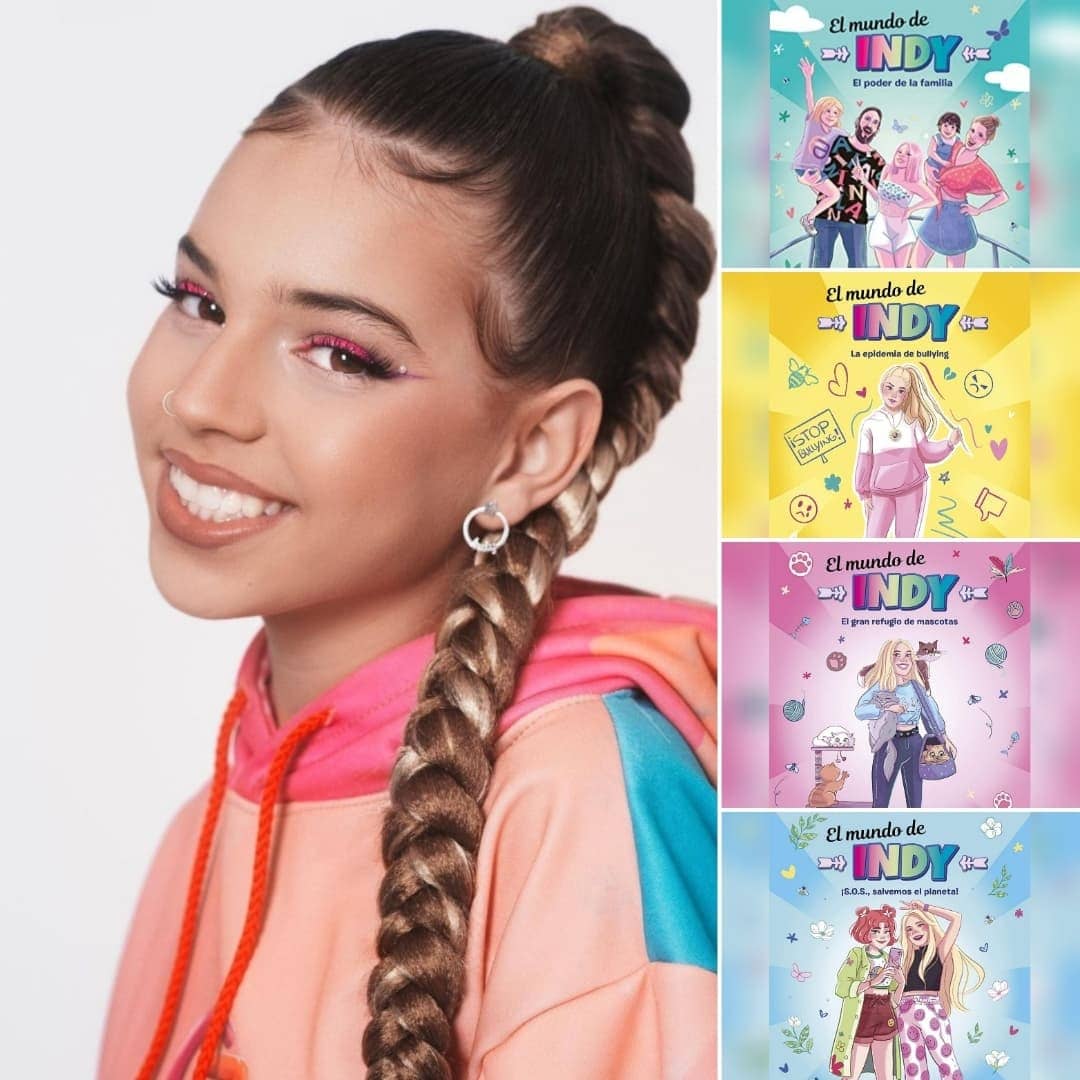 PAPELERIALAQUIN's tweet photo. En los libros " El mundo de Indy " encontrarás las aventuras de Indy una adolescente apasionada de Youtube.
#elmundodeindy #indy #youtubersinfantiles https://t.co/g32zXzkE5d