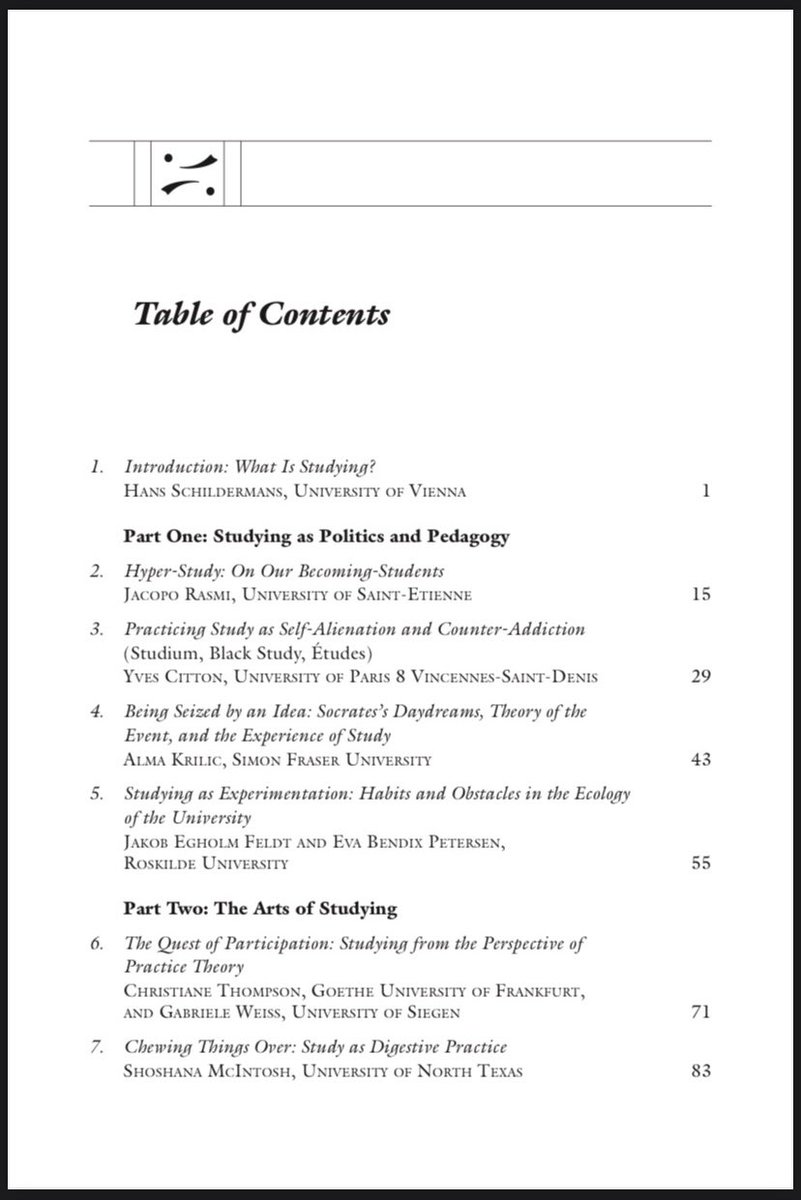 hschildermans's tweet photo. Very excited to share the special issue on study practices in the university published in Philosophy and Theory in Higher Education (@PeterLangUSA). Available OA via: https://t.co/pduNPK2PcB @PaTHES_Society https://t.co/7lynTi3T34