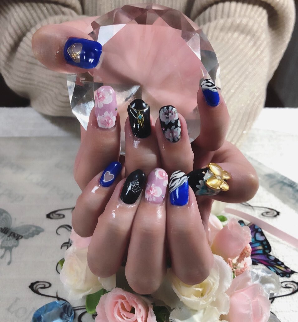 ジェルネイル #Lollipopnail #自爪を削らない #パラジェル #自宅サロン