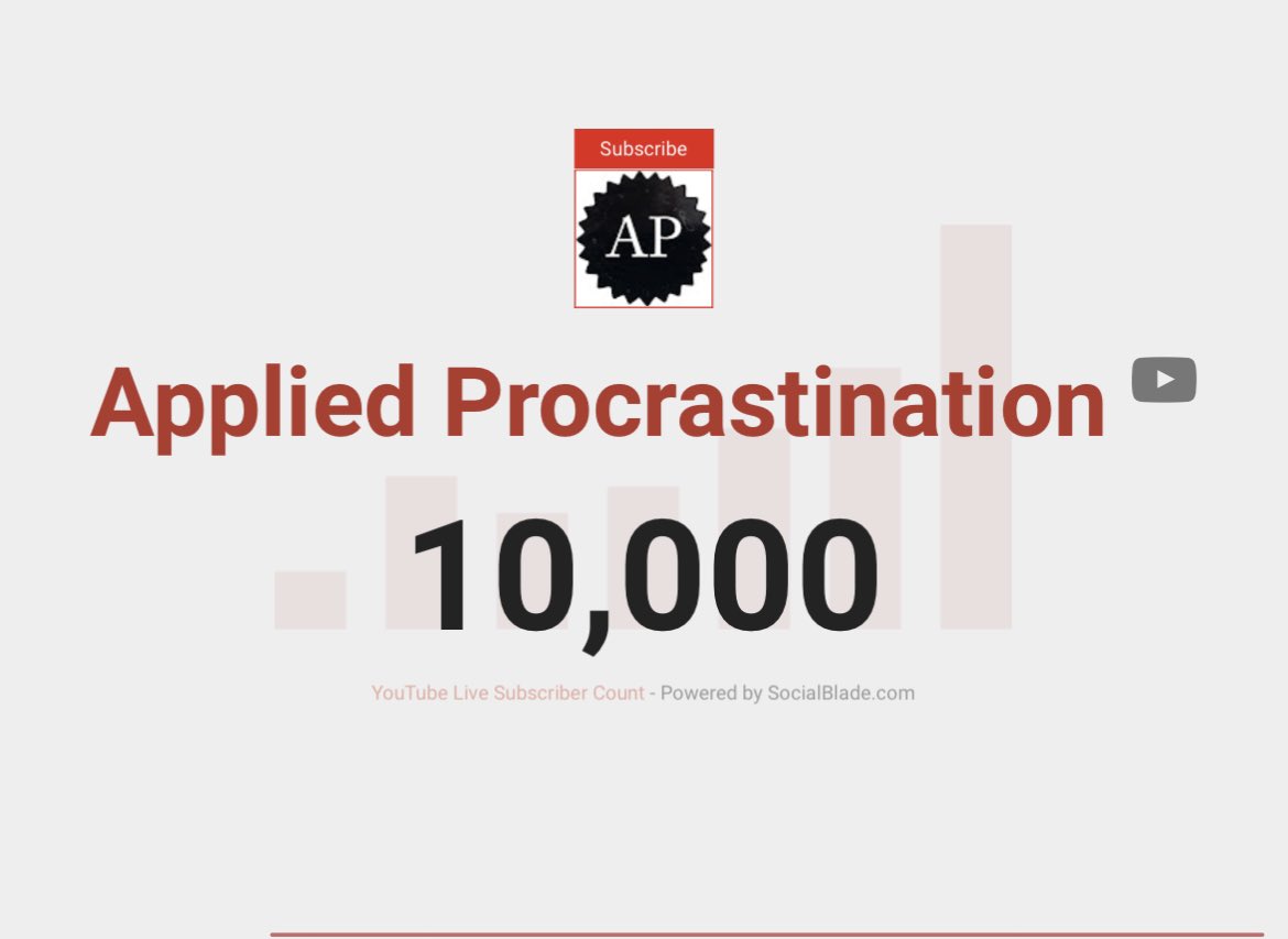 AppliedProc's tweet image. Wow!
Ten thousand people found our hobby-projects interesting enough to subscribe for updates. That’s honestly quite insane.
Thanks to each and every one of you 🥰