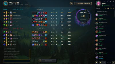 FemaleInhouse's tweet image. January 4, 2022 - Pre-Season 12, 4th Day.
Managed by @Valria_Einar
 
🥋 Platinum to Master
⚔️ BO3

Close games with fed ones in both sides. 🤝

EVERYBODY IS HYPED FOR THE NEW SEASON 12!!
LET'S GOOO 🙀