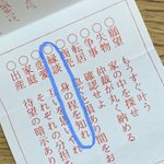 言いたいことは分かるけど…。もう少し優しい言い回しをしてほしい、おみくじの一言w