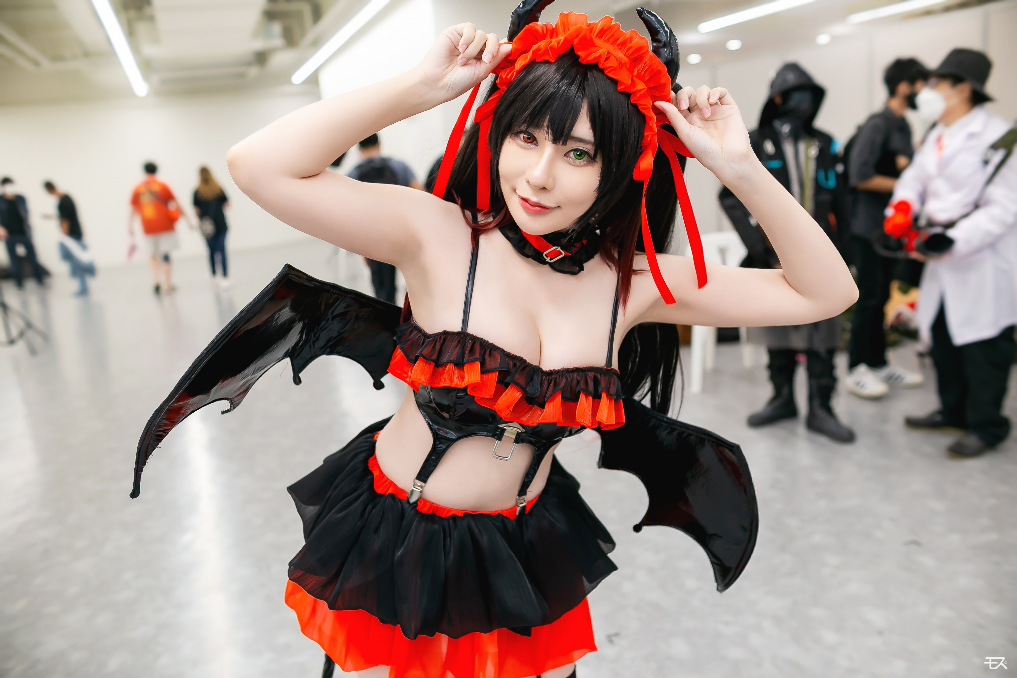 File:Cosplayers of Kurumi Tokisaki, Date A Live at FF26 20150830.jpg -  Wikimedia Commons