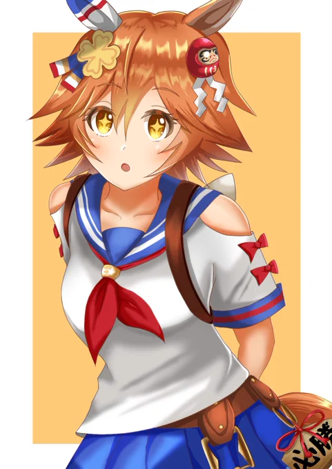 フクキタル(再上げ)
 #ウマ娘  #マチカネフクキタル 