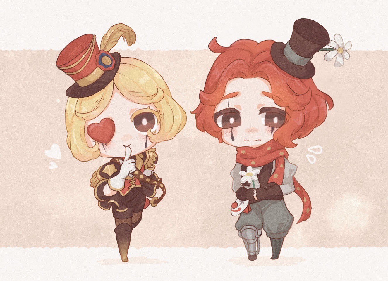第五人格 泣きピエロ セット IdentityV 第五人格 泣きピエロSSR衣装 燃え尽きた太陽コスプレ衣装