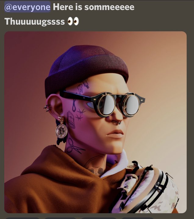 <a href="/TThugsGame/">TrillionaireThugs</a> We Super Early 👀. Follow this amazing project 

Join the DISCORD  discord.gg/trillionaireth…

#nft #trillionarethugs #thug #play2earn #gaming #game