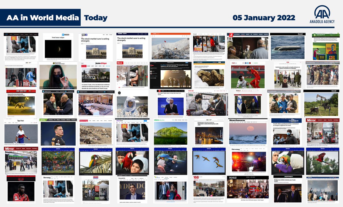 serdarkaragoz's tweet photo. On the 5th of January, @anadoluagency has all of the latest world news. https://t.co/JE6ulBvko4