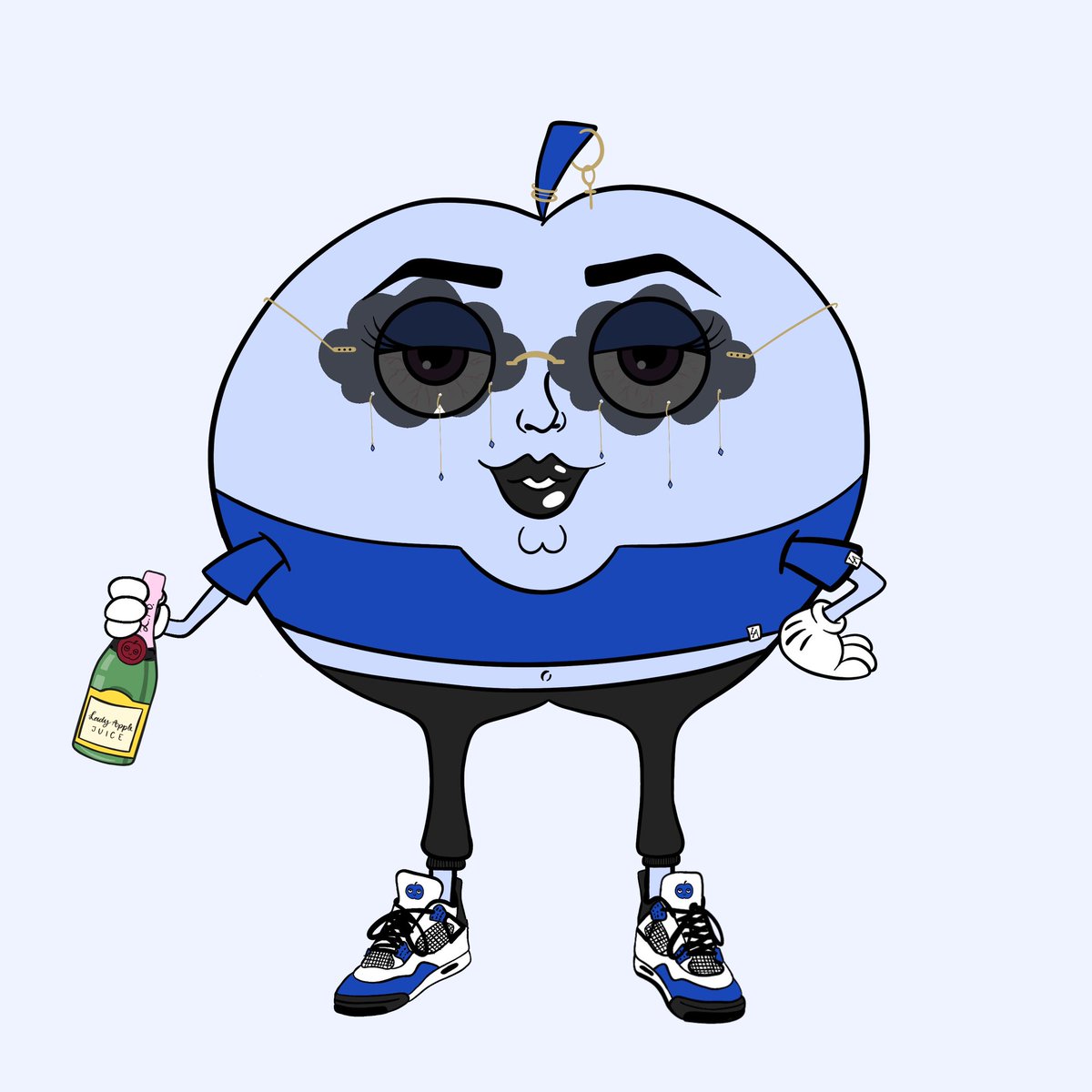 LadyApplesNFT's tweet photo. Good morning! 🍾 https://t.co/gaxdwnynOe
