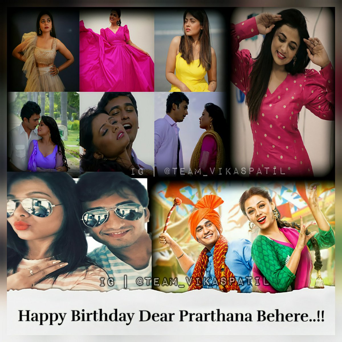 team_vikaspatil's tweet photo. Wishing you a very Special Birthday full of Love, Laughter & Joy..May the year ahead be extra good..!!
Happy Birthday To You Cutiee 💕
@PrarthanaBehere Dii..!!😍
Lot's Of Lovee..🤗♥
-
#HappyBirthday #PrarthanaBehere #VikasPatil #TeamVikasPatil #VikasForVictory #vikasholic https://t.co/0JkIft1d2O