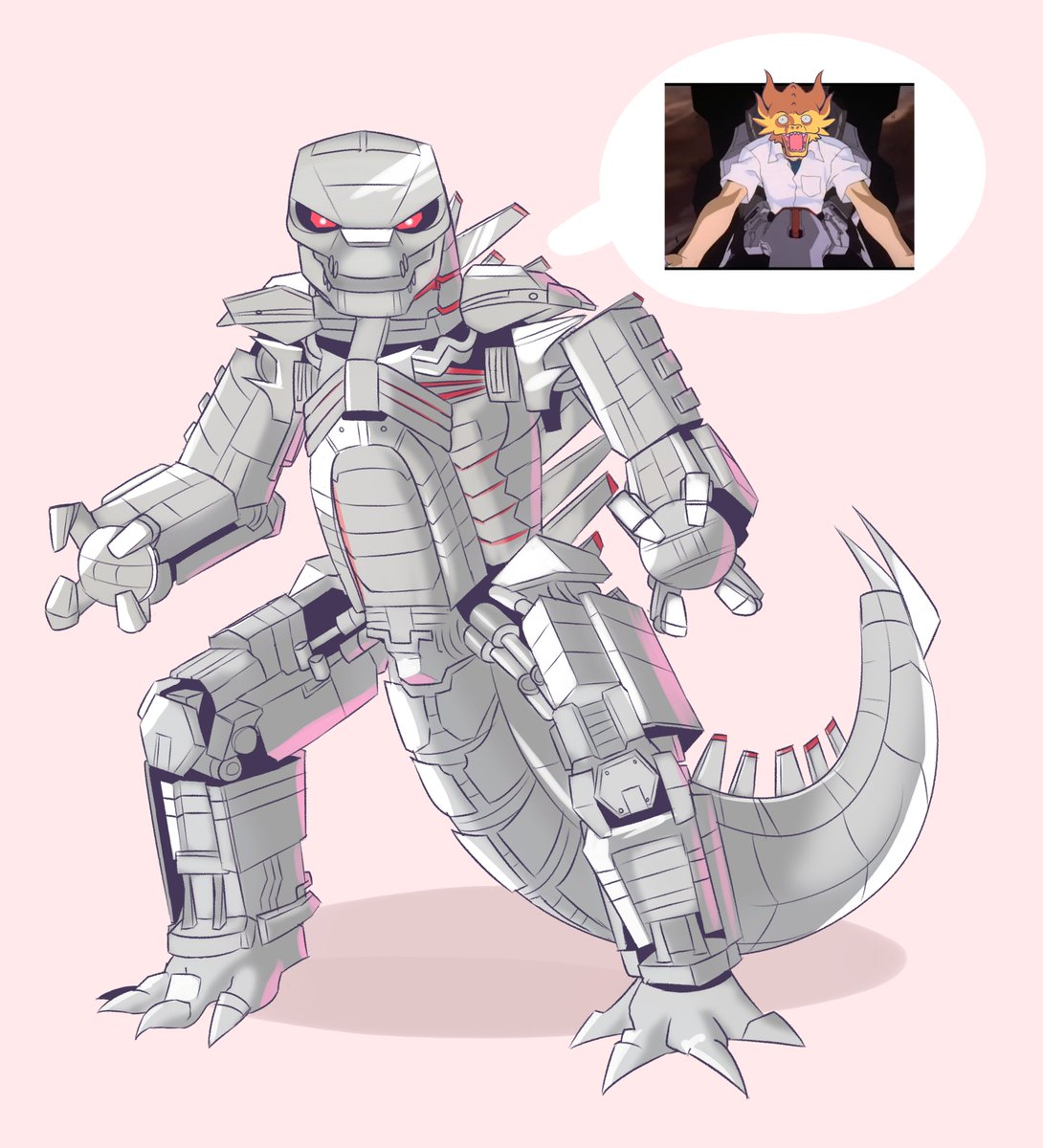 EmmArrGus's tweet photo. mechagodzilla is cool https://t.co/ppxVvcLi9W