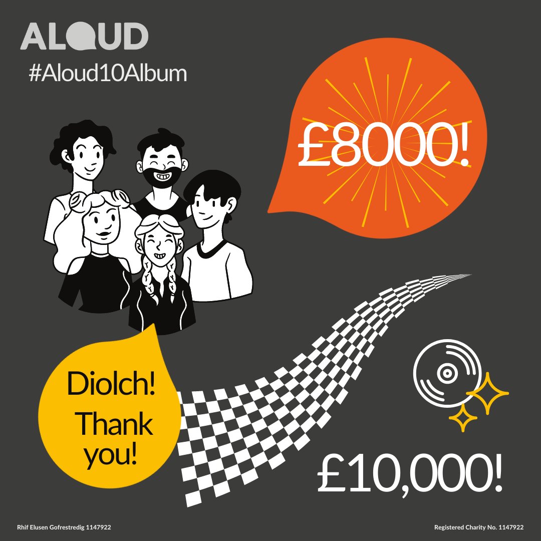 onlyboysaloud's tweet photo. 🤩 We are nearly there! Rydym ni bron yna! 😄

Over the Christmas holidays we hit £8,000 on our Crowdfunder page - so close to our target of £10,000! You have until the end of this month to support the creation of a new Aloud album 🧡 Diolch yn fawr! 

https://t.co/S2UYx1fBmX https://t.co/OfRPI7eIwb