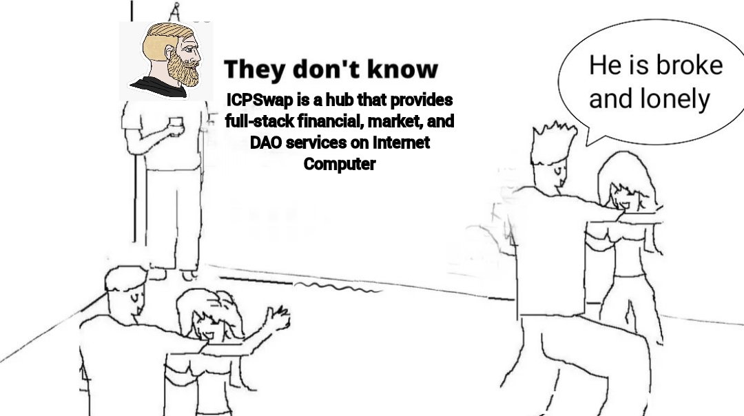 astronyte's tweet photo. @ICPSwap @nyteknyte
@Spaceflyhigh @2281Sasa
#icpswapmeme https://t.co/tISNylaukF
