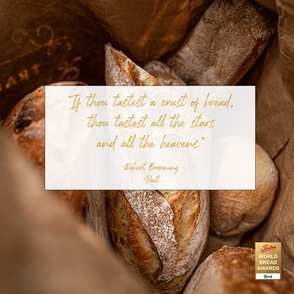 breadawardsUK's tweet image. B R E A D  L O V E ✨

To start off 2022, here's some bread love from the poet Robert Browning

🍞🥖🥐

#Bread #Breadlove #Bakingbread #RobertBrowning #Poet #Bakers #UKBakers #Baking