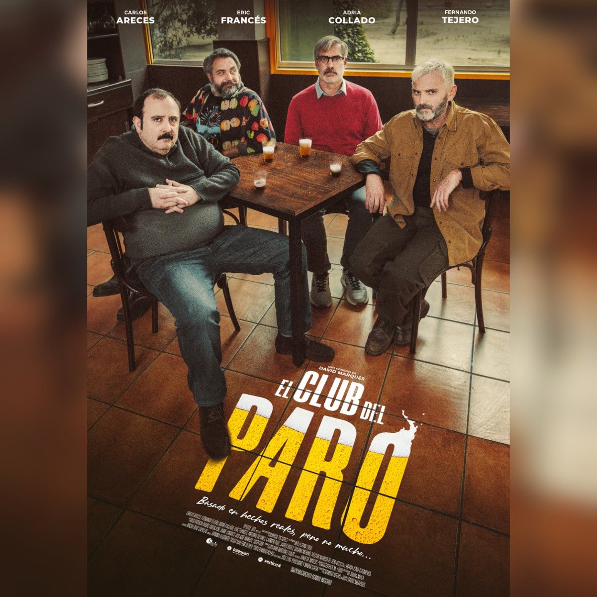 Vertice360's tweet photo. ¡¡Este sábado #ElClubDelParo se estrena en PLATAFORMAS!!
@RamiroAcer @aisladomarques @fertejerom @adriacollado #EricFrances #CarlosAreces https://t.co/ukElhPVz1F
