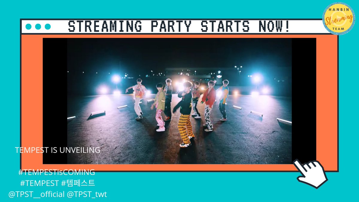 hanbinstreaming's tweet image. [STREAMING PARTY 📢]

The Streaming Party starts now! Go to YouTube and search TEMPEST KICK IT COVER! Let's go! ❤️🔥

TEMPEST IS UNVEILING

#TEMPESTisCOMING 
#TEMPEST #템페스트
@TPST__official @TPST_twt