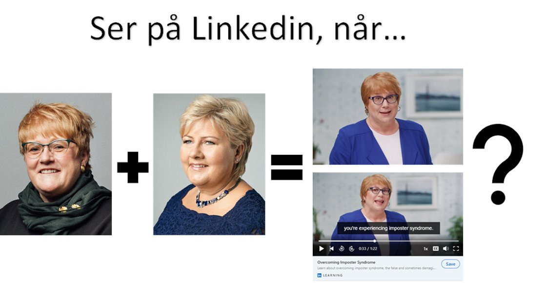 Litt norsk lettsindighet efter. #bedragersyndrom #mixitup