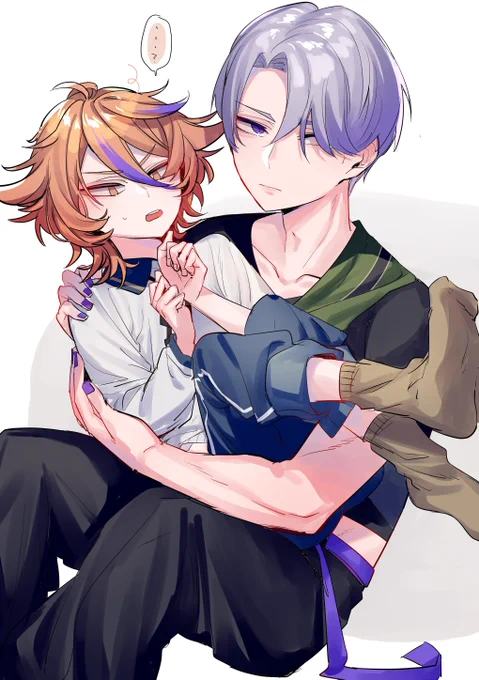 すっぽりさみごと☔️💜 