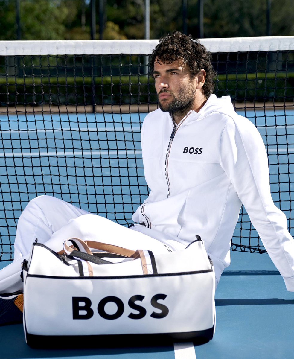 LJSportsGroup's tweet photo. Proud to announce that LJ Sports Group client, @MattBerrettini , has become the first ever tennis player to become a Global Ambassador for @HUGOBOSS.
The multi-year on and off-court partnership will also include the launch of a co-created collection to be sold globally. https://t.co/oLGJx05lx5