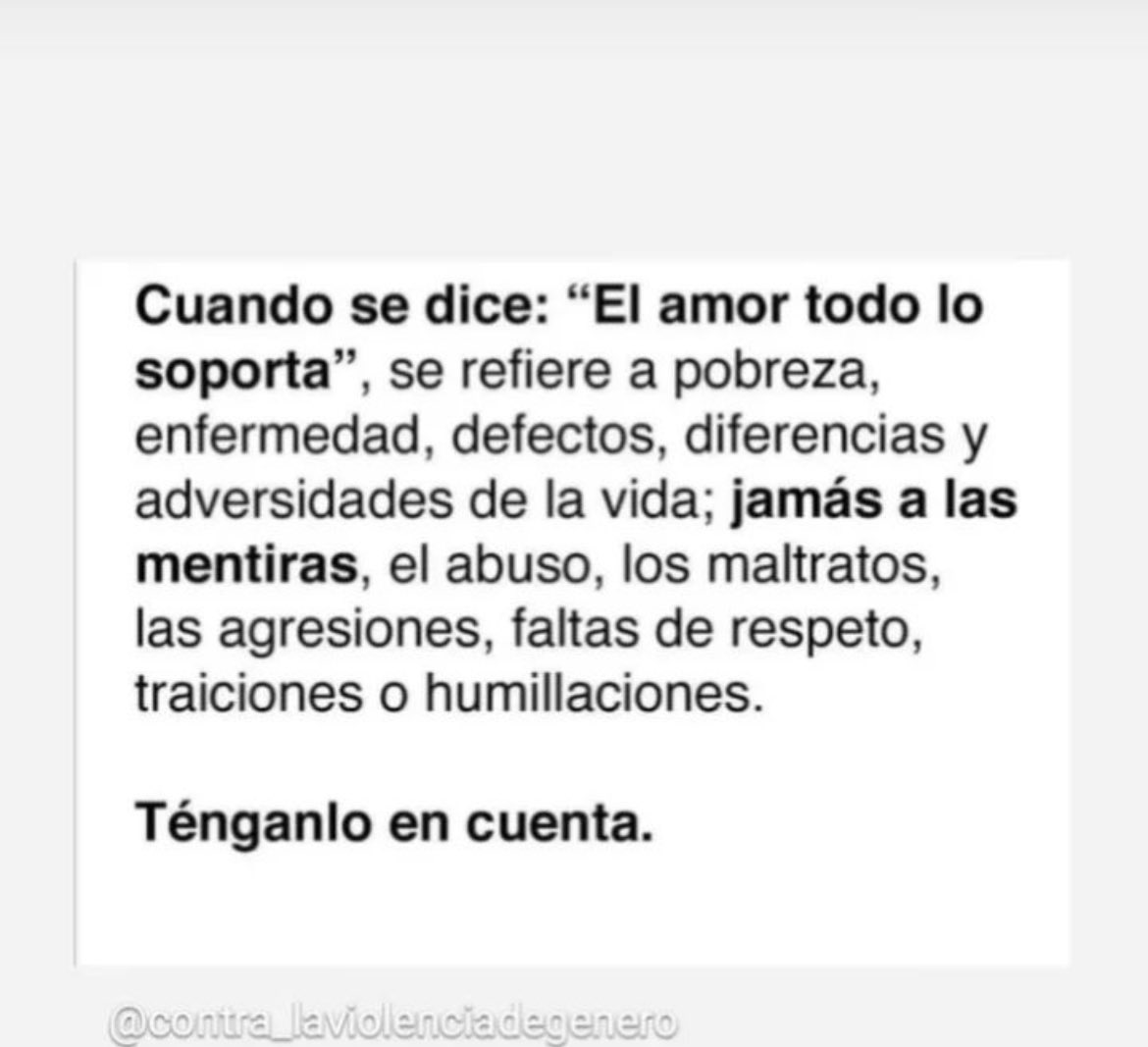 censi_vera's tweet photo. @ailatanfg No debería hablar de lo que no sabe , está muy bien fomentar en amor ,pero NO en VV ni en VG, No hay amor cuándo te pegan, te denunciante roban tu hijo, te dan sepultura 20! NO hay amor… el perdón es cosa De Dios para darlo hay que pedirlo ,sentirlo…y demostrarlo #APOYOROCIO5E https://t.co/vB6h2yTkRU