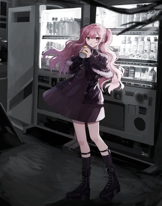 「bangs vending machine」 illustration images(Latest)