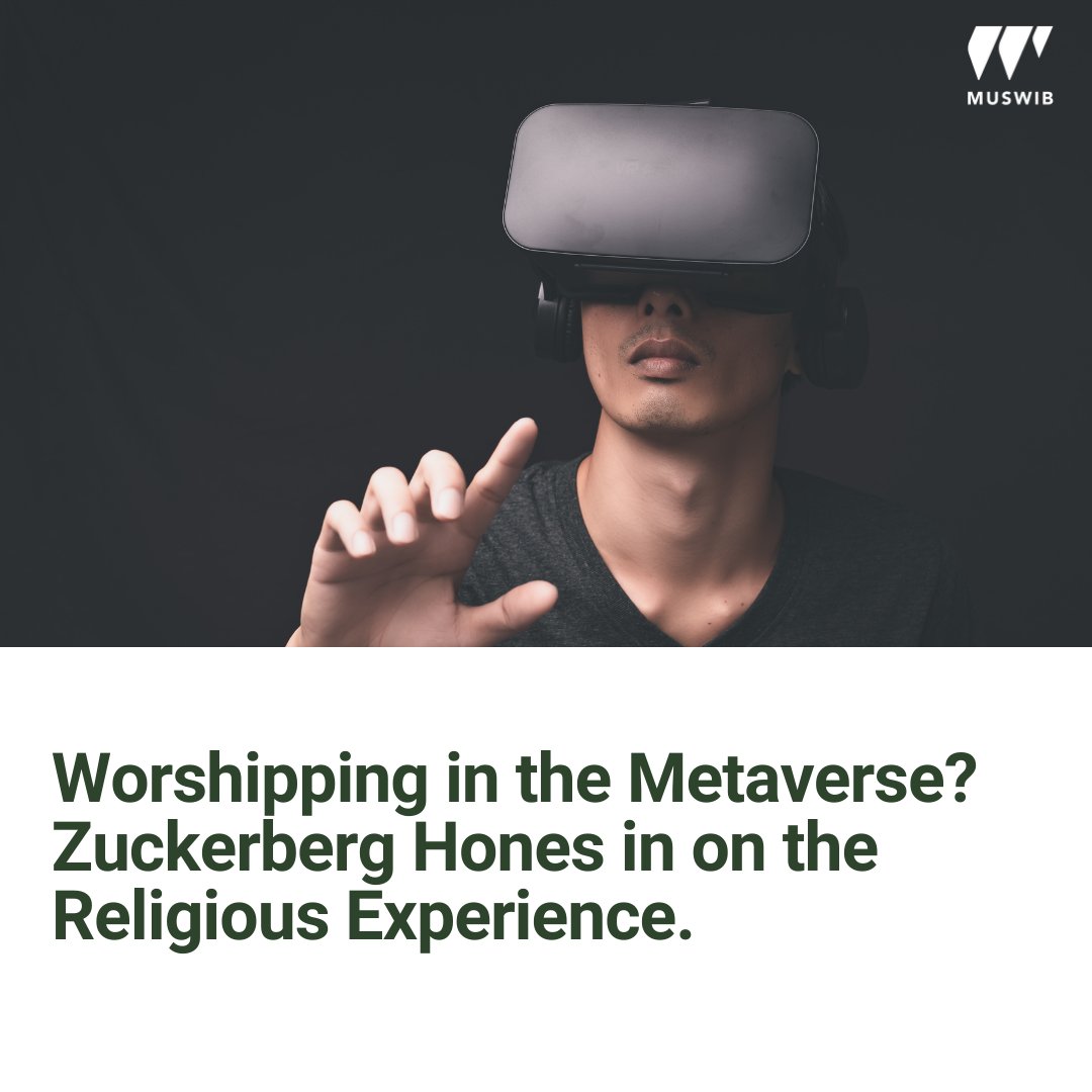 On Metaverse and Spirituality. 
linkedin.com/pulse/worshipp… #muswib <a href="/LinkedIn/">LinkedIn</a>  #metaverse <a href="/LinkedInImpact/">LinkedIn Social Impact</a>