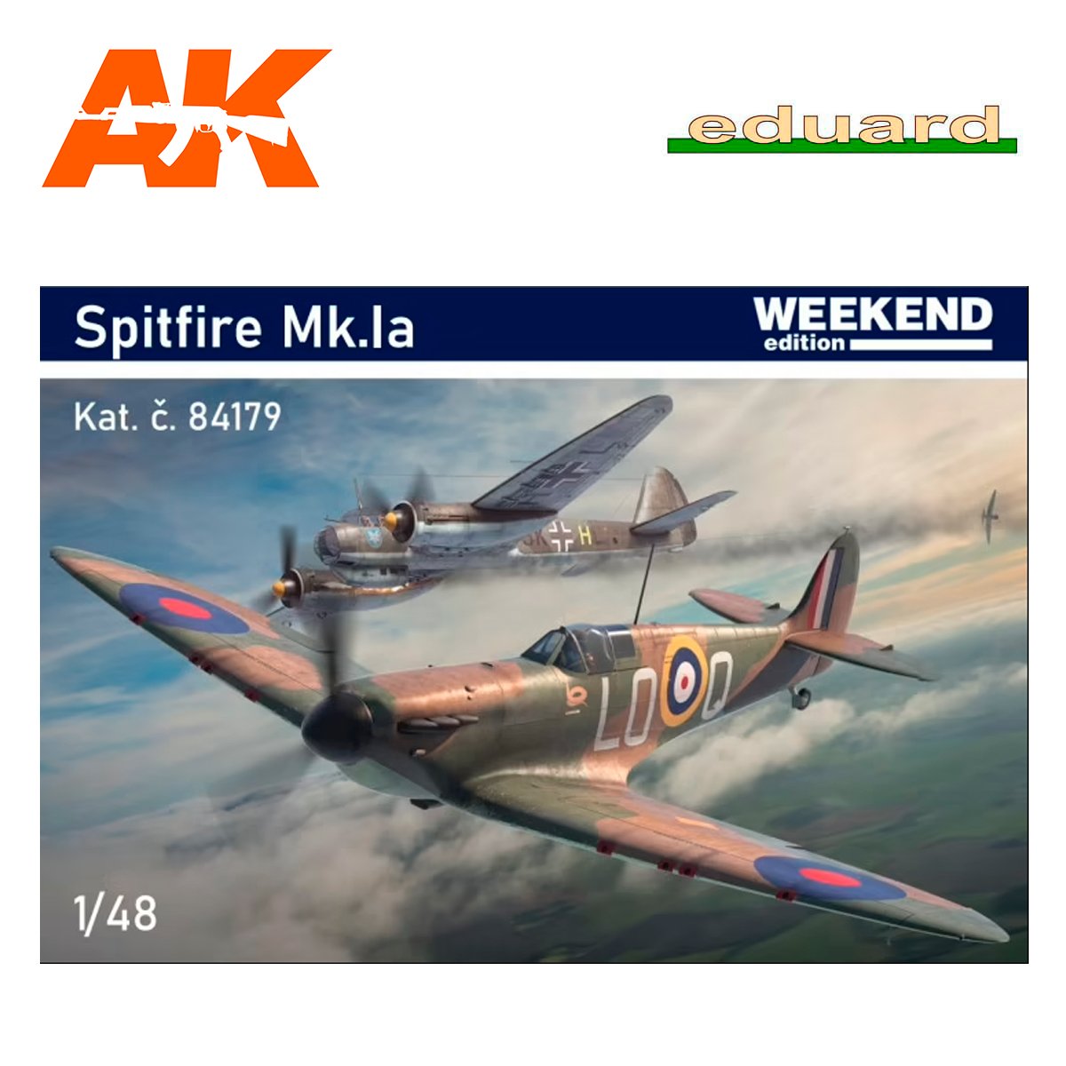 Ak_Interactive's tweet photo. SPITFIRE MK.IA
Kit of British WWII single engine fighter plane Spitfire Mk.Ia. #eduard
Scale 1/48
https://t.co/8JvwGiyLmt
#AirModelling #ScaleModel https://t.co/AXyKzNULTI