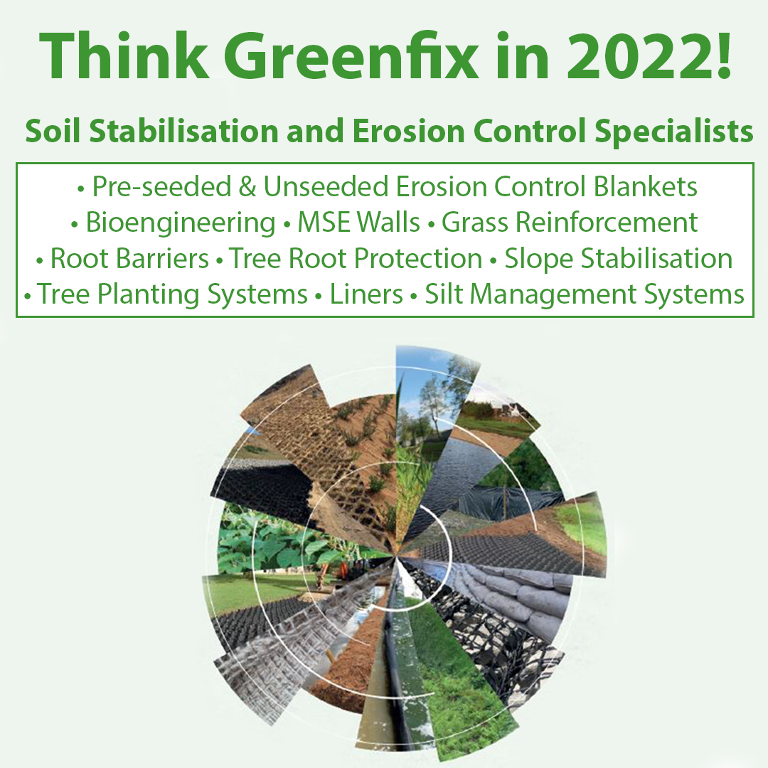 GreenfixUK's tweet photo. Make sure you think Greenfix this year whenever you are looking for an erosion control or soil stabilisation solution! Get in touch and see how we can help with your next project. #erosioncontrol #soilstabilisation #geoweb #geocell https://t.co/FWdSR3gjTA