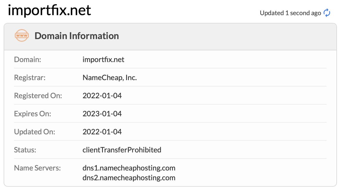 Seed stealer hosted at 
https://importfix[.]net/en

<a href="/Namecheap/">Namecheap.com</a> Please take it down