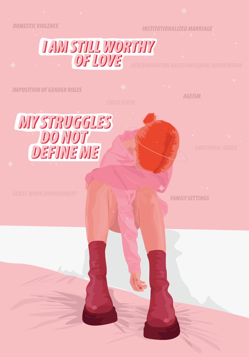 ‘MY STRUGGLES DO NOT DEFINE ME’

Something a tad different from my current project but my message remains clear✨

My submission for the @PUSSYVERSEx x <a href="/saveartspace/">SaveArtSpace</a> 
Smash The Patriarchy exhibition 
curated by <a href="/pussyrrriot/">𝖕𝖚𝖘𝖘𝖞 𝖗𝖎𝖔𝖙💦</a> &amp; <a href="/justinaversano/">justinaversano</a>

Mental health does not define us!✊🏻